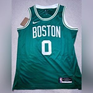 Men's NBA Jayson Tatum Nike Kelly Green  Jersey SIZE LARGE  BRAND NEWW